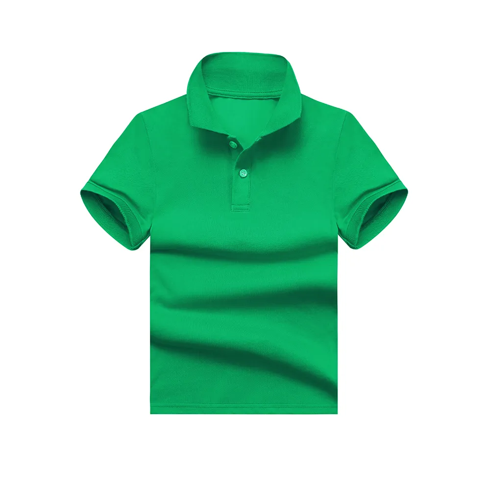 2023 New Style Summer Children Boys Polo T-shirts For Kids Bulk Blank Polo T-shirts Custom Logo Plain Kids Polo Shirts - Image 3