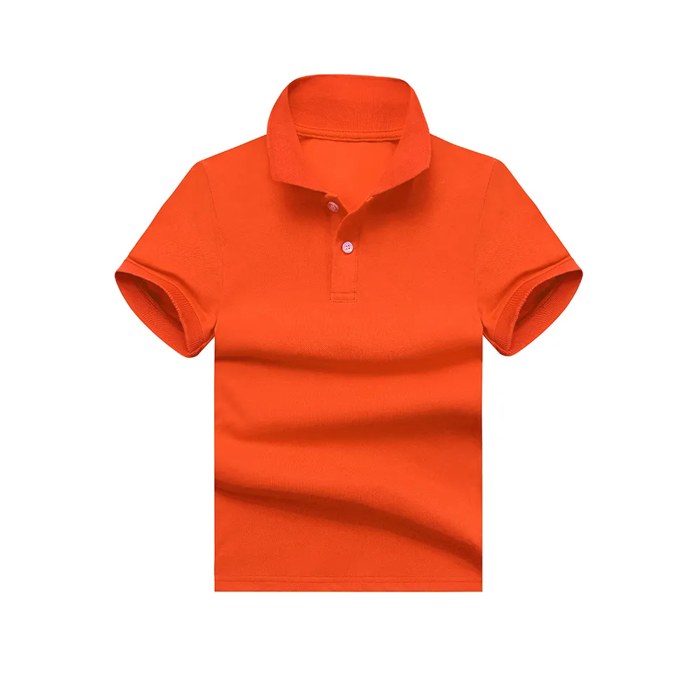 2023 New Style Summer Children Boys Polo T-shirts For Kids Bulk Blank Polo T-shirts Custom Logo Plain Kids Polo Shirts - Image 4
