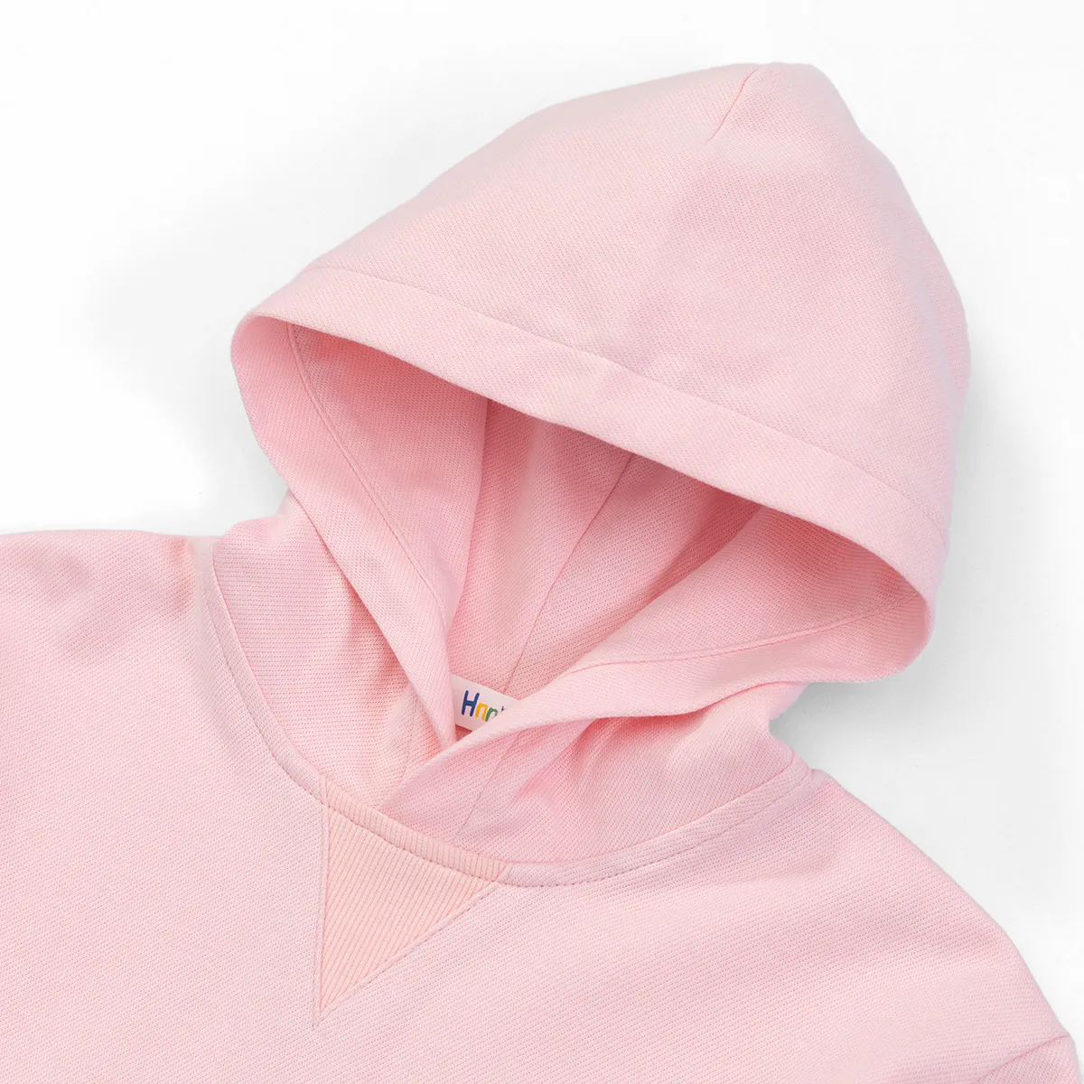 Hnne 2022 Autumn Winter New Girls Hoodie Dress Long Sleeve Hooded Pullover Ruffle Hem Cute Rainbow Sweatshirt Dresses - Image 3