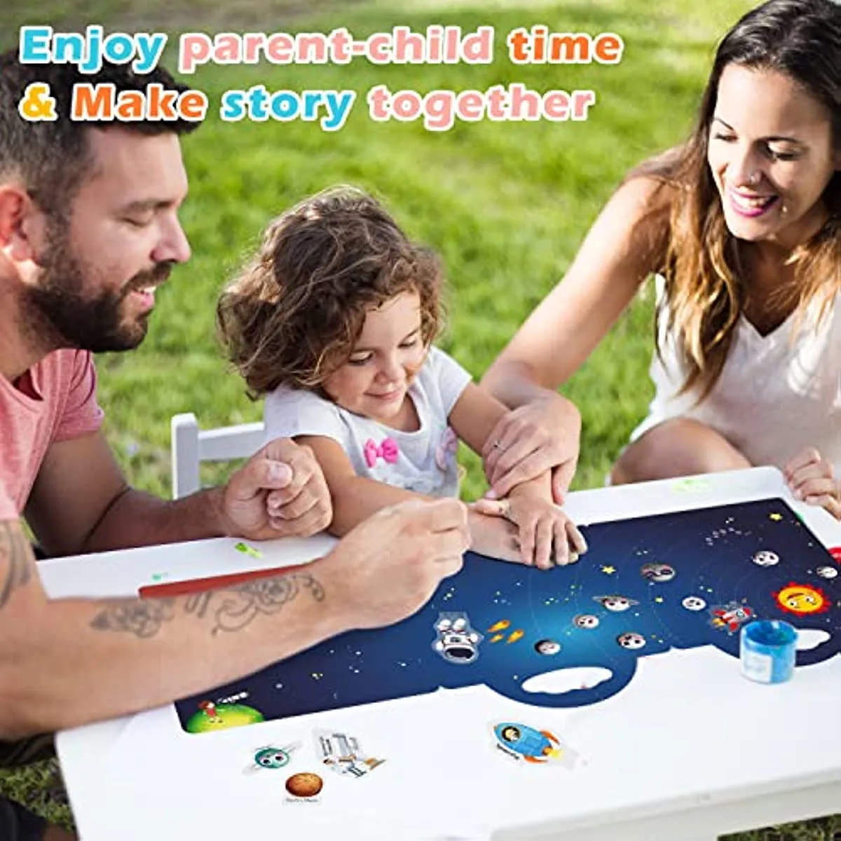 Reusable Sticker Book Cartoon DIY Puzzle Educational Cognition Learning Toys Cute Animal Stickers for Children Age 2-4 Gift - Image 3