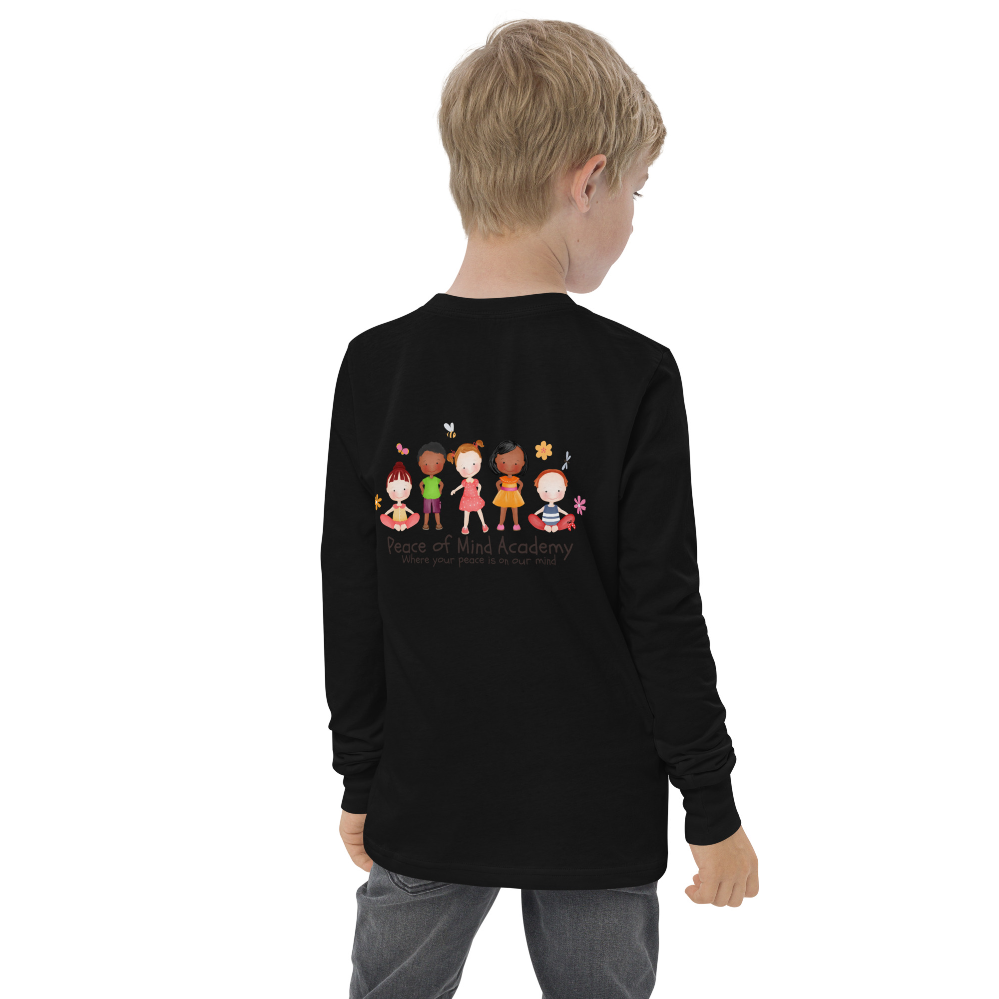 Youth long sleeve tee - Image 4